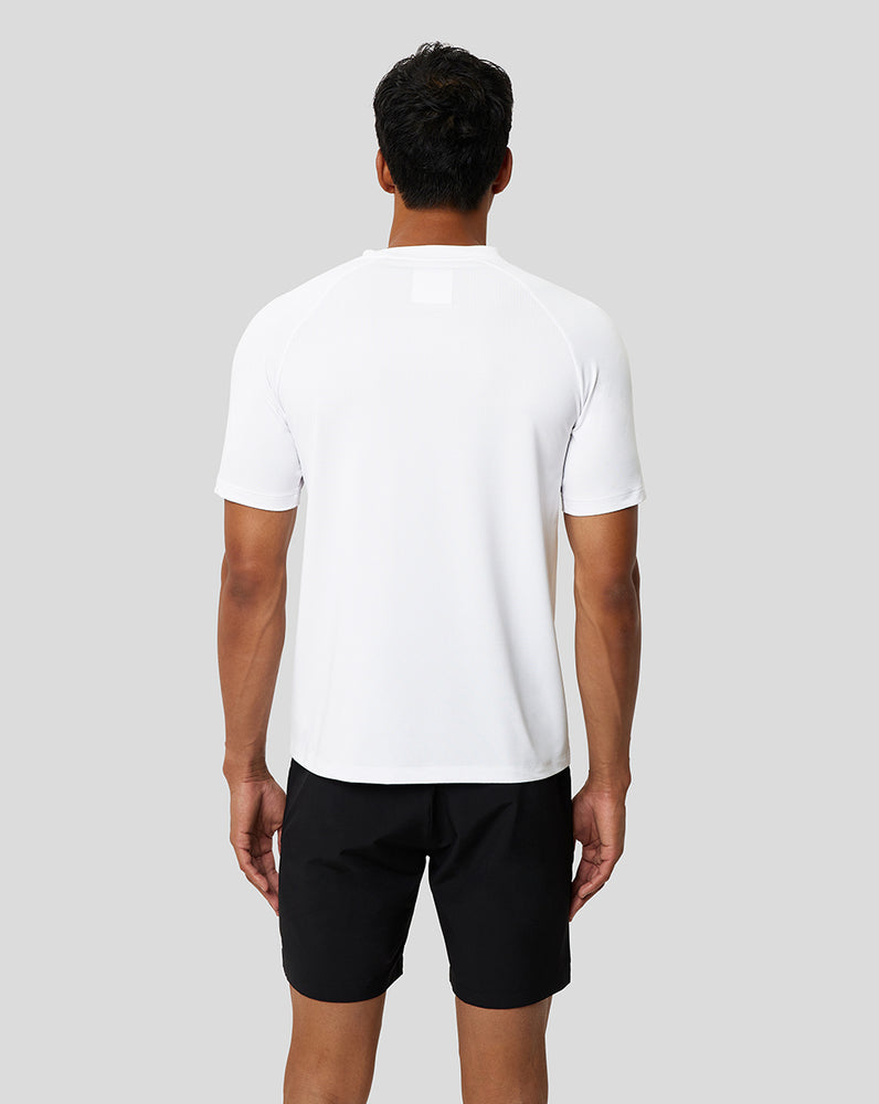 White Active Short Sleeve Training T-Shirt