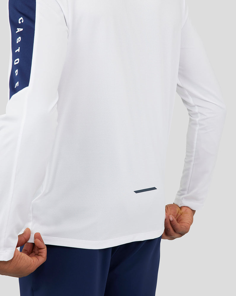 White Cobalt Capsule Long Sleeve Active T-Shirt
