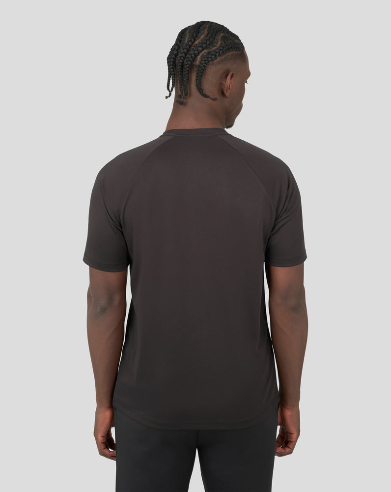 Black Short Sleeve Raglan T-Shirt