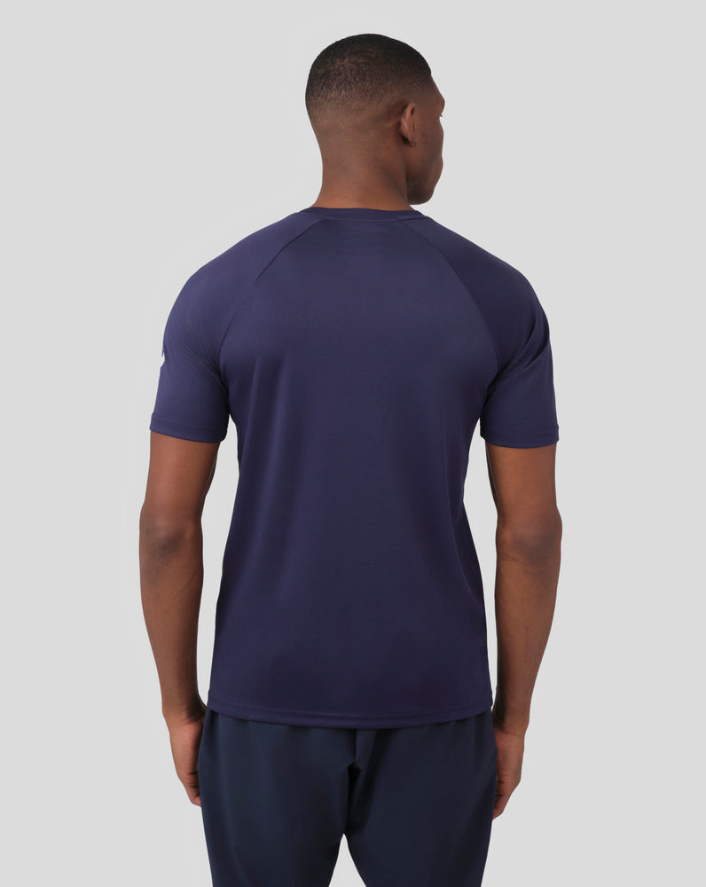 Peacoat Short Sleeve Raglan T-Shirt