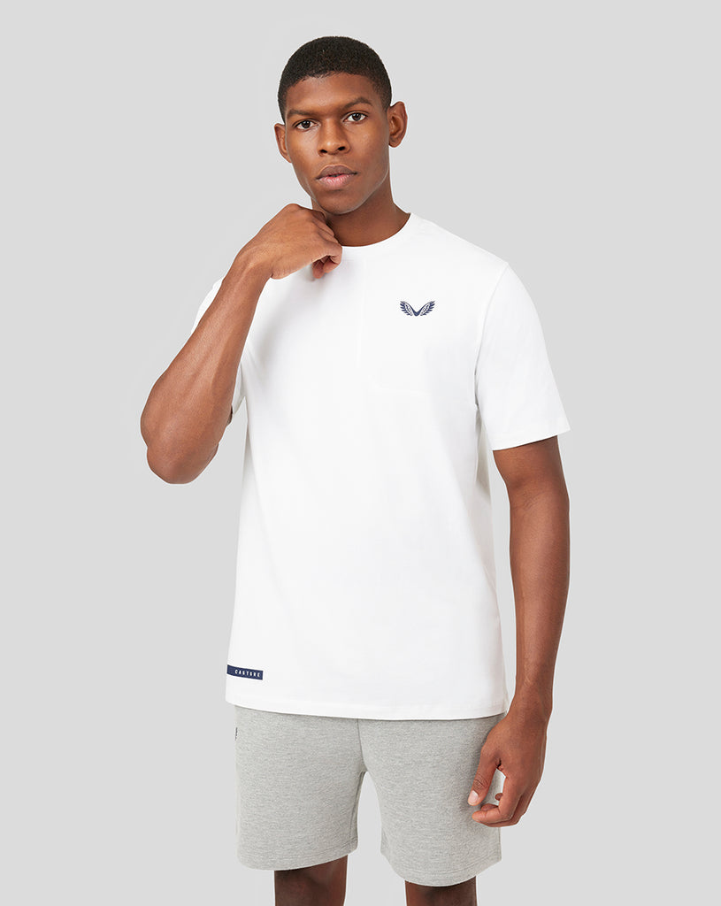 Men's Polycotton T-Shirt - White