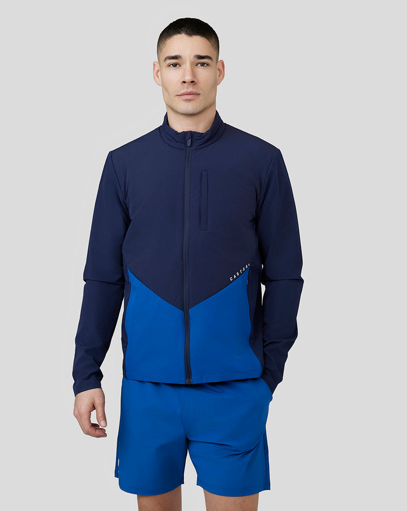 Men’s Long Sleeve Hybrid Jacket - True Blue