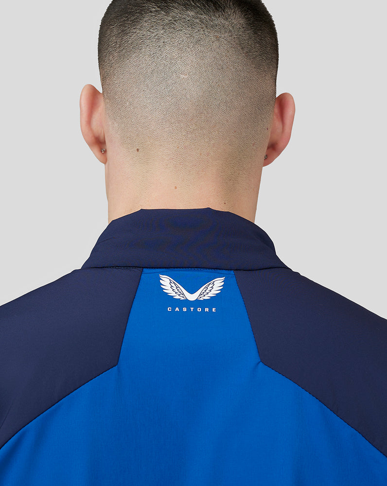 Men’s Long Sleeve Hybrid Jacket - True Blue