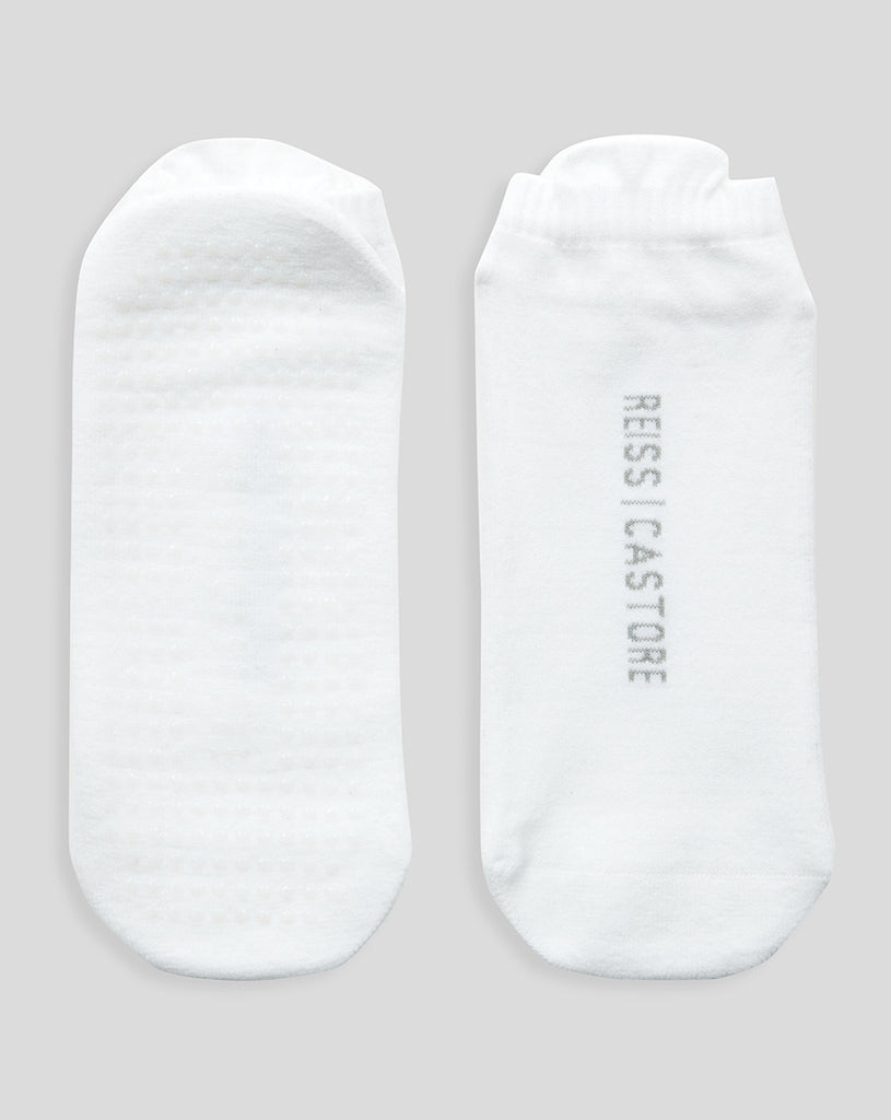 White Castore x Reiss Robyn Yoga Socks