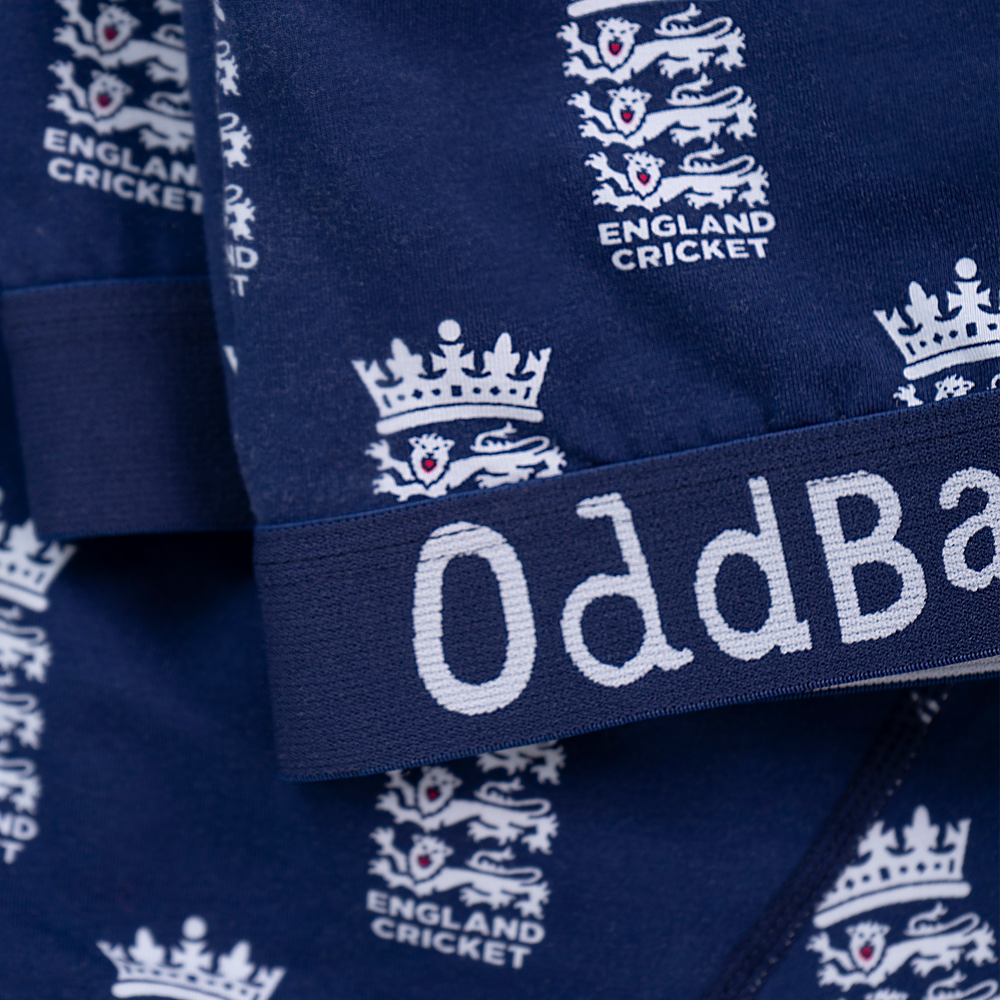 England Cricket England Cricket Junior Boxer Shorts - Navy
