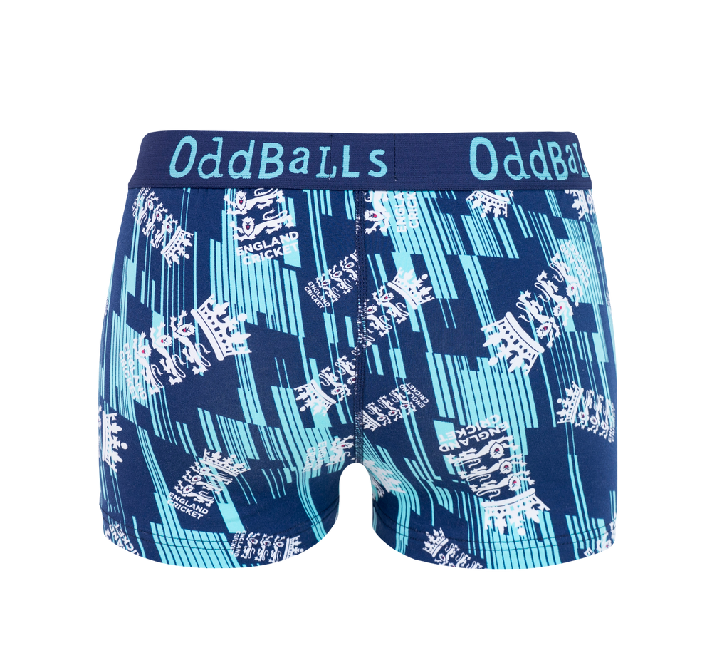 Blue ECB ODI Men's Boxer Shorts