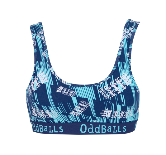 Blue ECB ODI Women's Bralette