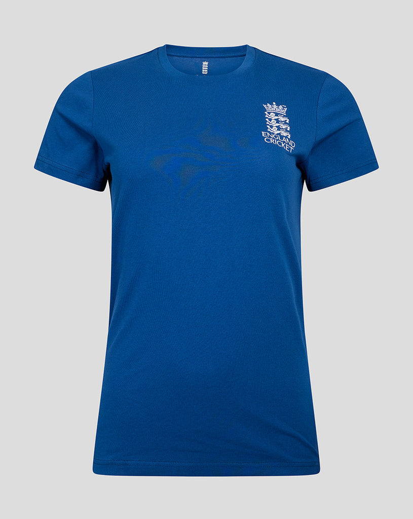 England Cricket Women's Core T Shirt - Navy
