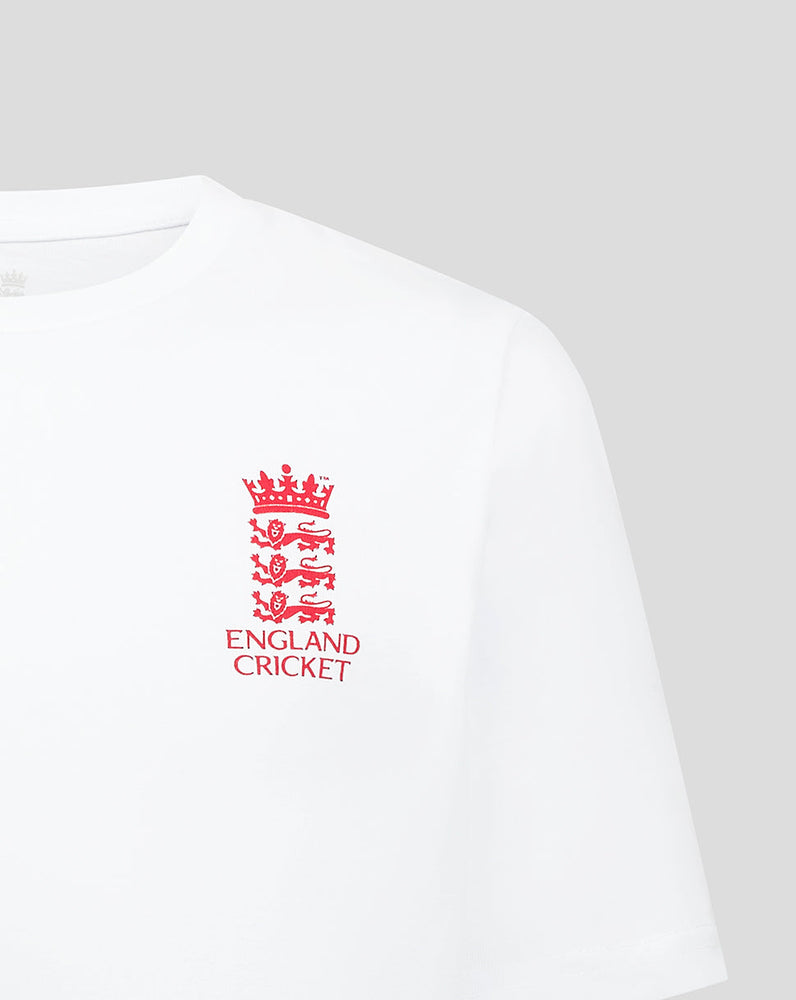 England Cricket Junior The Women's Ashes T-Shirt - White