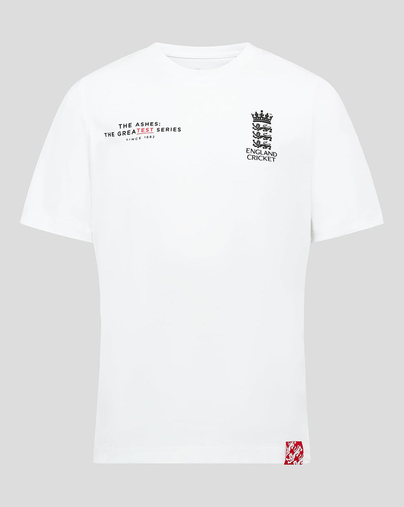 England Cricket Junior The Ashes T-shirt - White