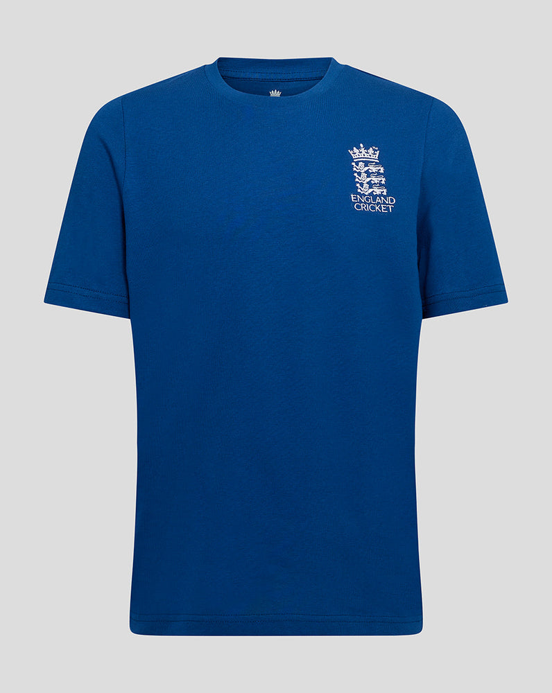 England Cricket Junior Core T Shirt - Navy