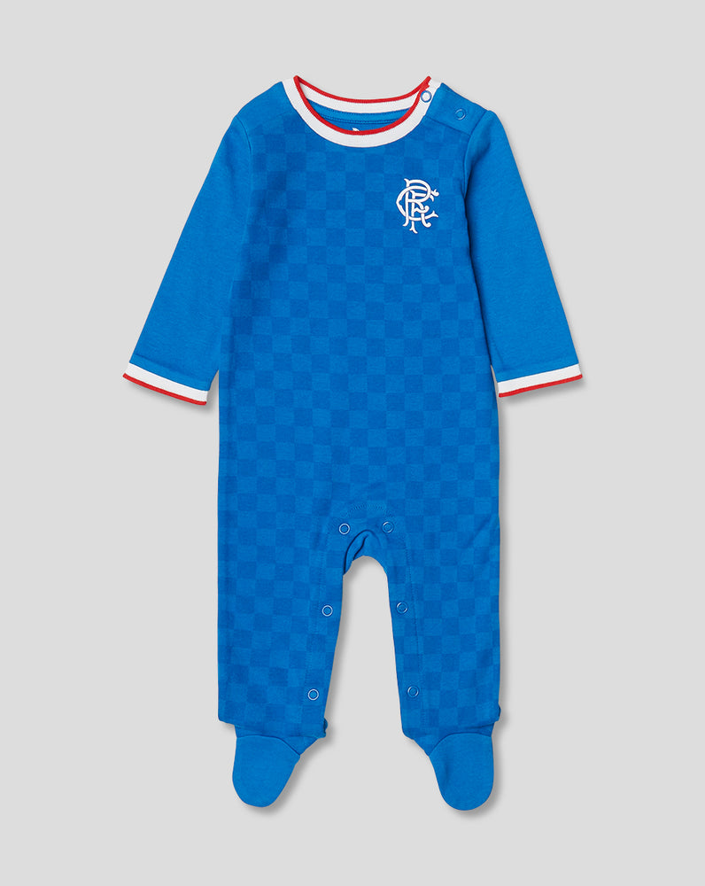 Blue Rangers Babies 22/23 Home Sleeper Suit