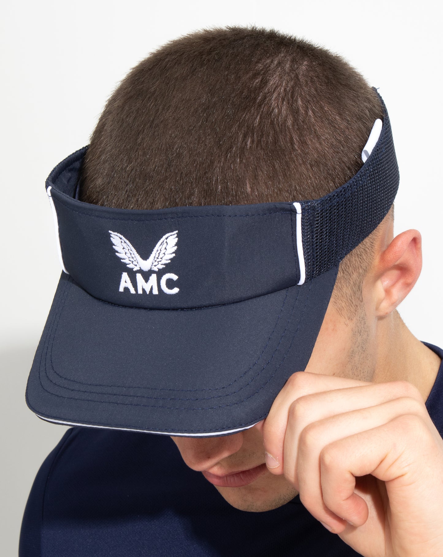 Navy AMC Core Tennis Visor