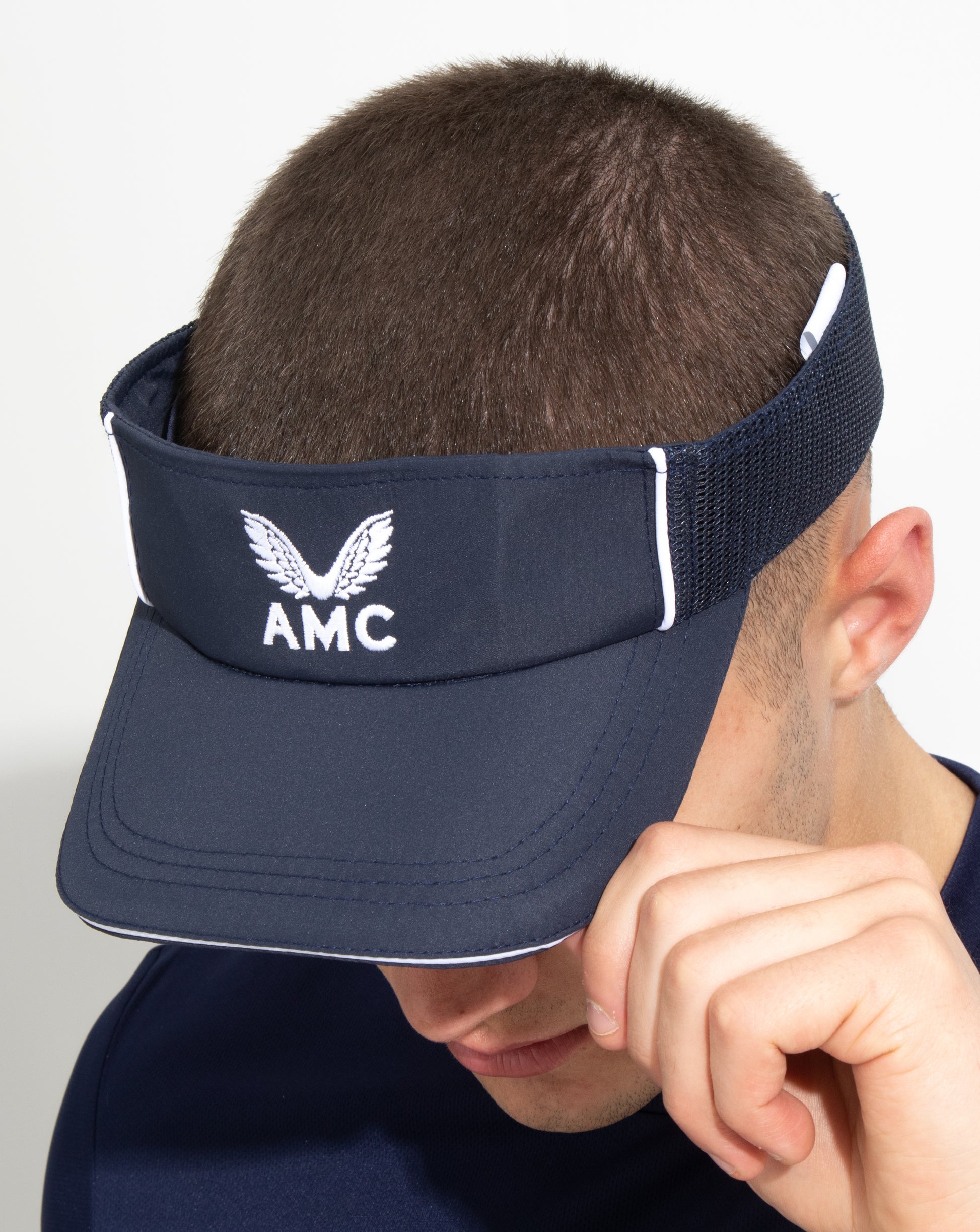 Navy AMC Core Tennis Visor