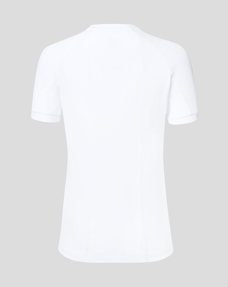 Women's White/Navy AMC Short Sleeve Performance T-Shirt