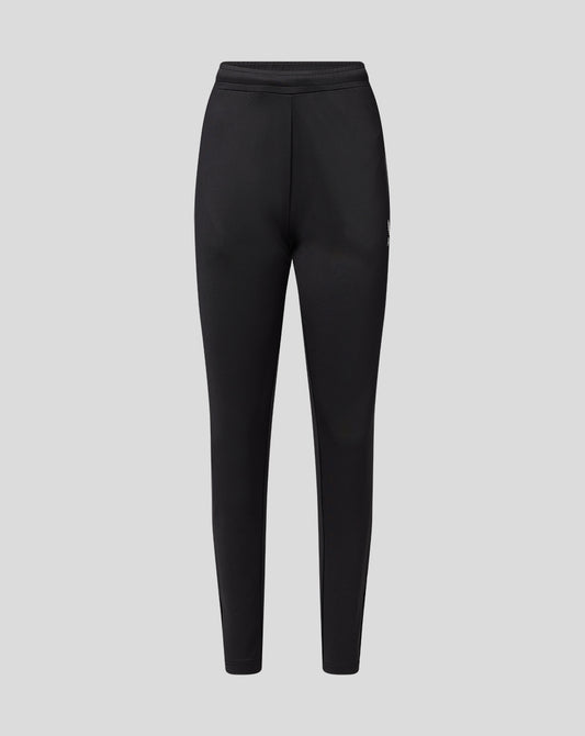 Womens black slim fit AMC tennis pants