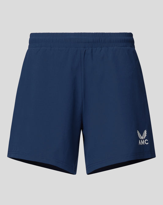 Womens navy AMC tennis shorts