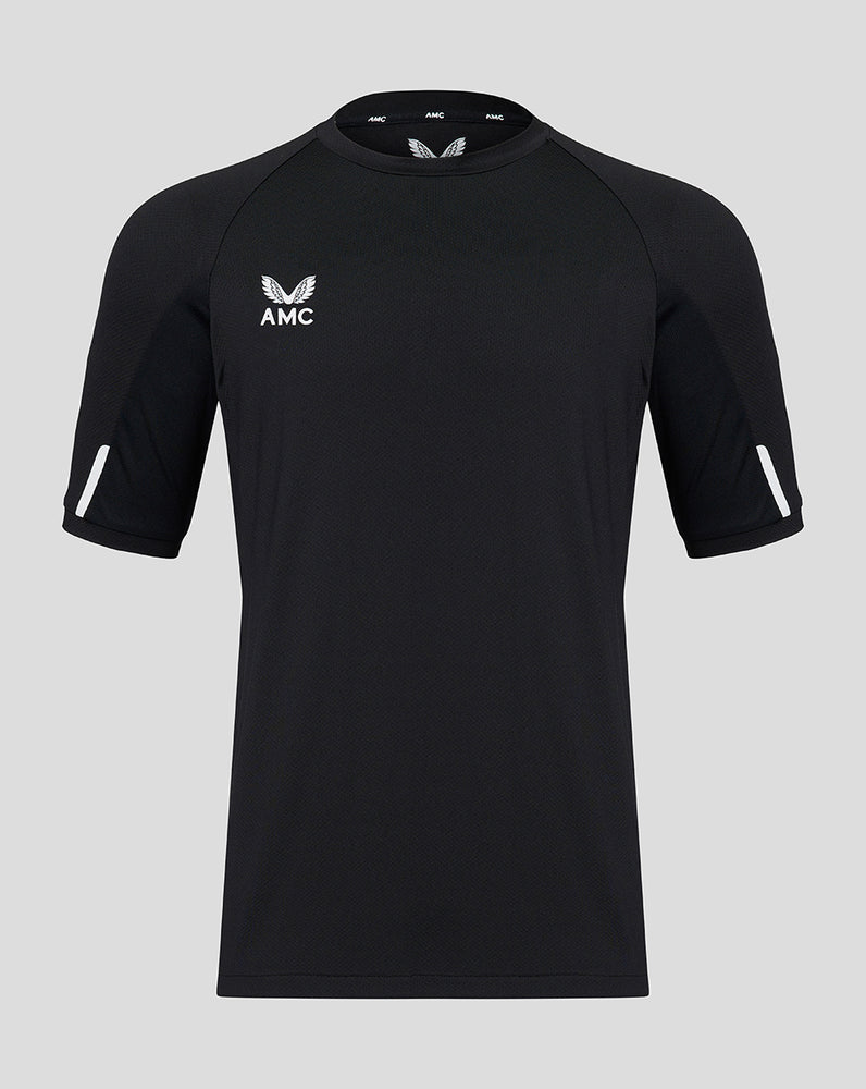 Black AMC tennis top performance t-shirt