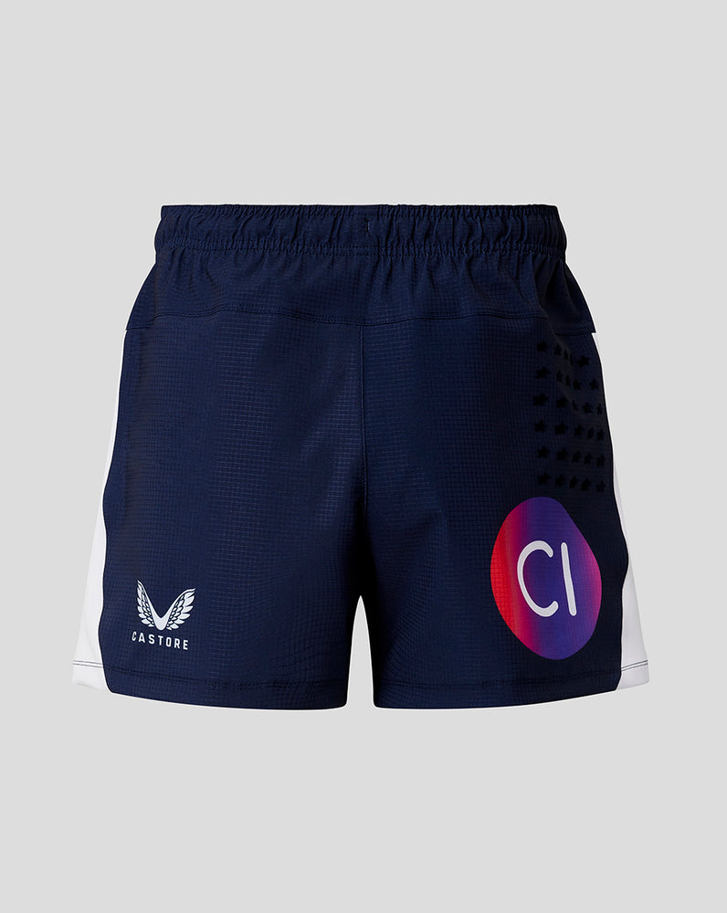 Women's Navy Saracens Rugby Away Shorts