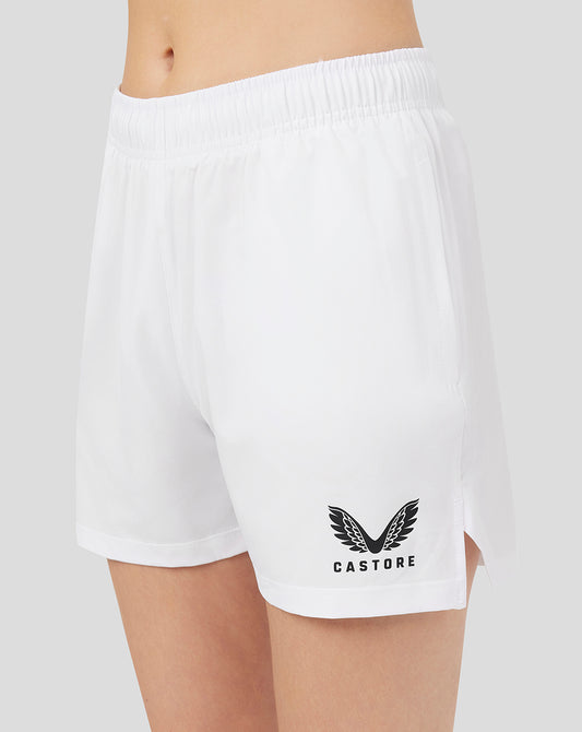 Women's White Core Training Shorts