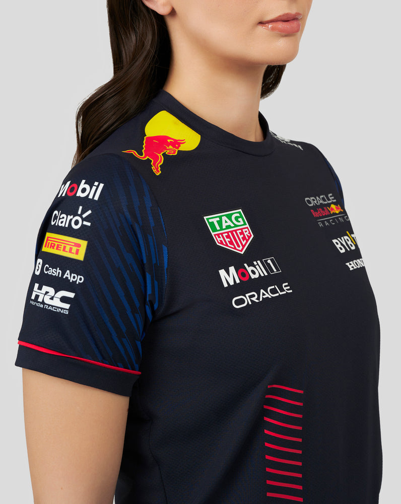 ORACLE RED BULL RACING WOMENS SET UP T-SHIRT - NIGHT SKY