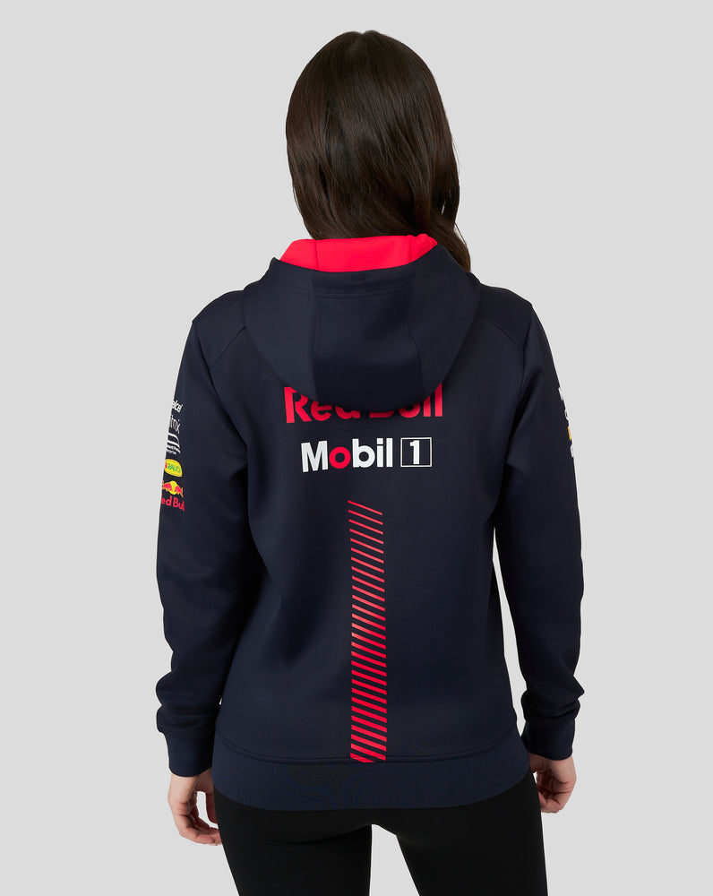 Red Bull Racing F1 Women's 2023 Team Full Zip Hooded Sweatshirt