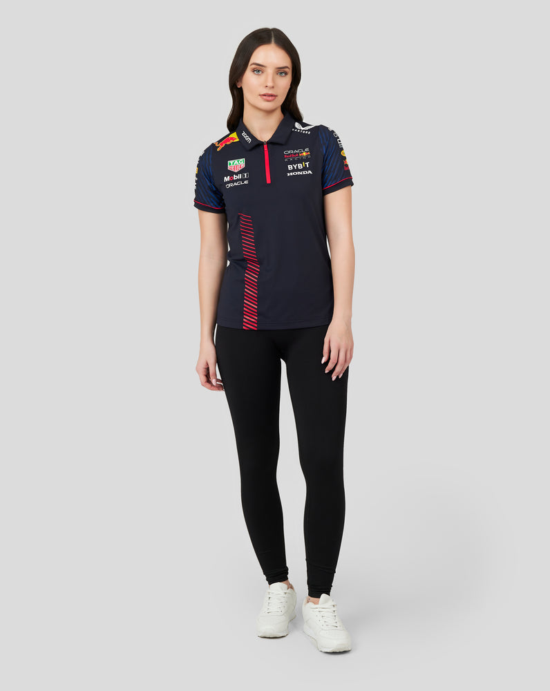 Red Bull Racing F1 Women's 2023 Team Polo Shirt- Navy