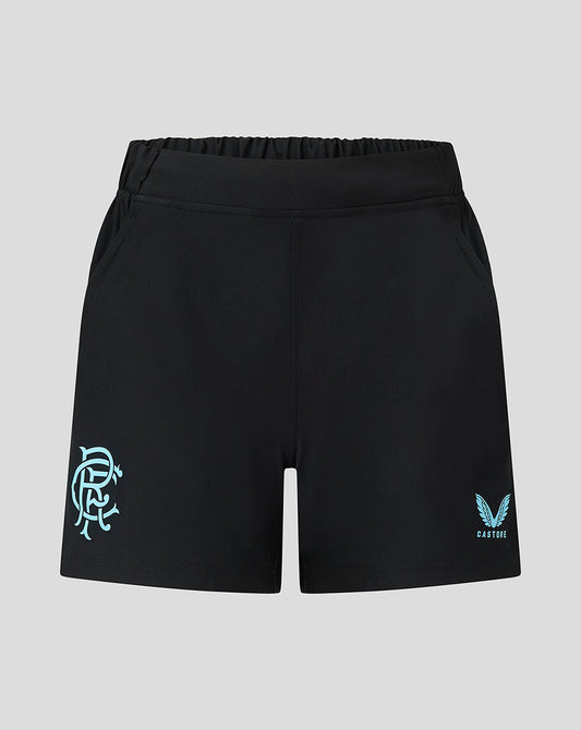 Rangers Women's 23/24 Players Travel Shorts - Black