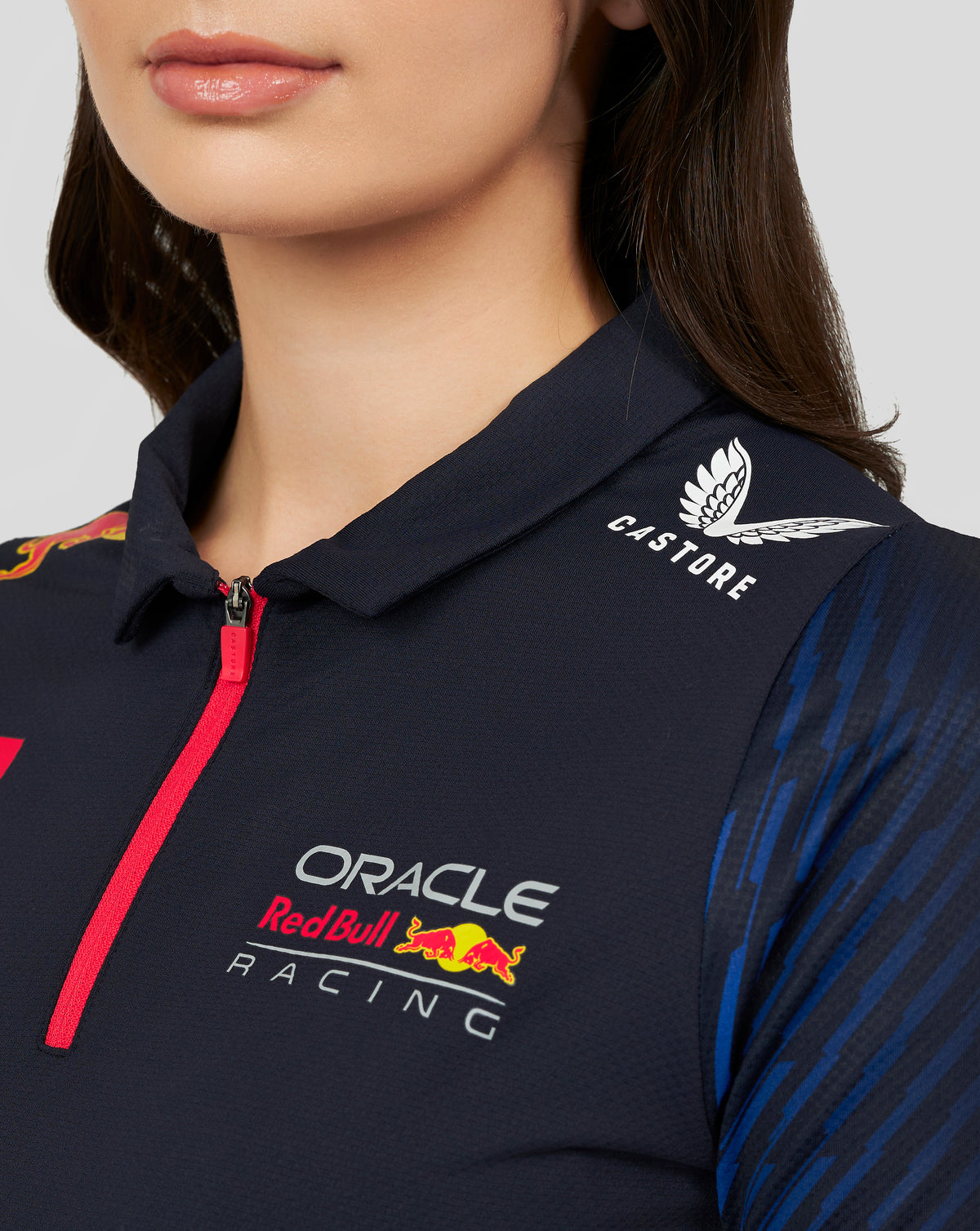 Oracle Red Bull Racing Womens ss Polo Shirt Driver Max Verstappen - Night Sky - Night Sky