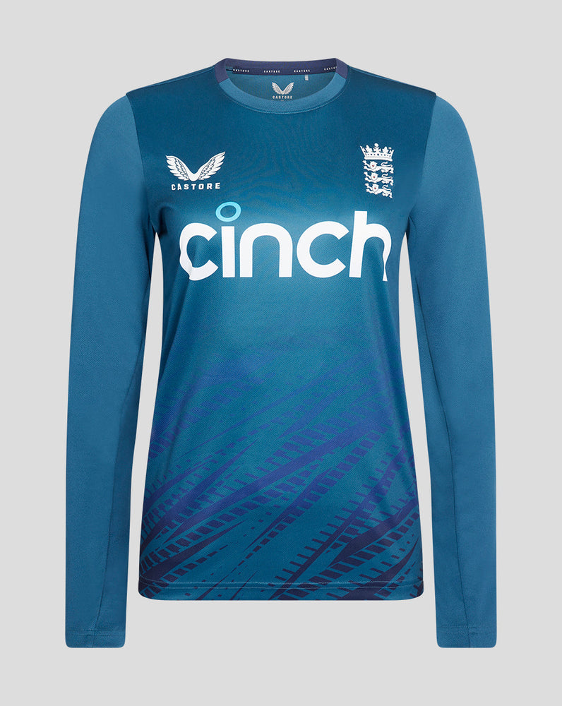England Cricket Women's Long Sleeve Training T-Shirt