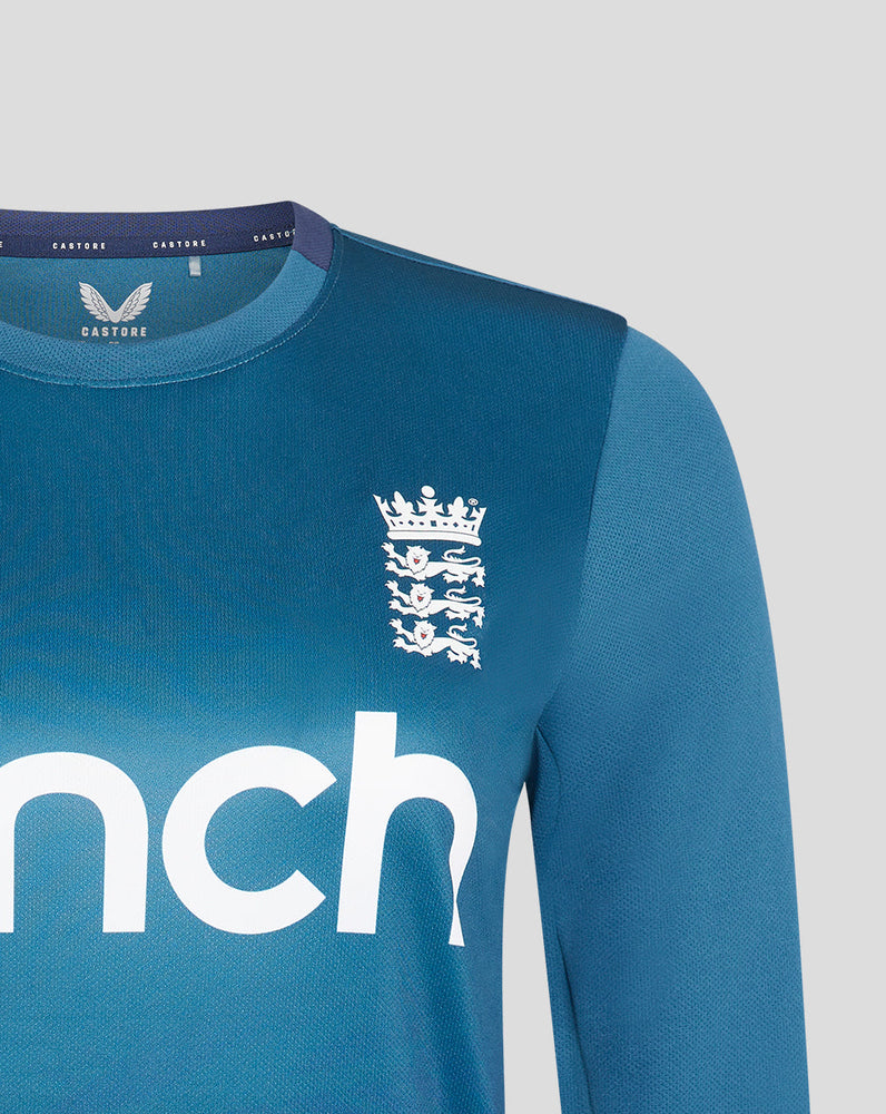 England Cricket Women's Long Sleeve Training T-Shirt