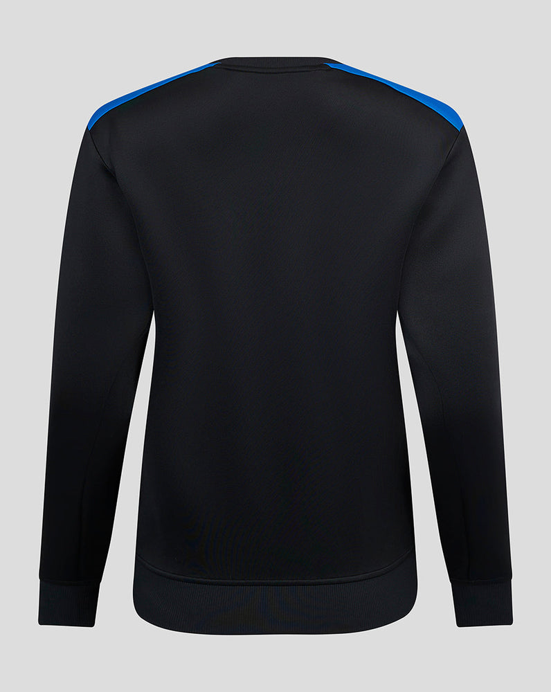 Rangers Women's 23/24 Matchday Training Sweatshirt - Black/Blue