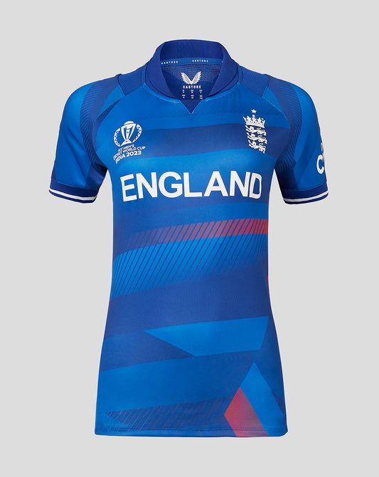 England Cricket Women's ODI World Cup Replica Short Sleeve Shirt