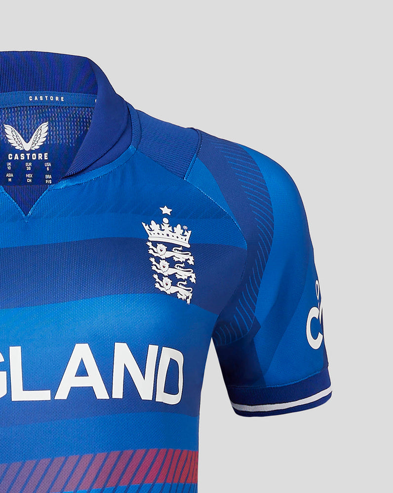 England Cricket Women's ODI World Cup Replica Short Sleeve Shirt