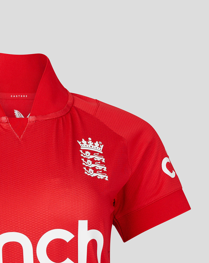 England Cricket Women's Pro IT20 Short Sleeve Shirt
