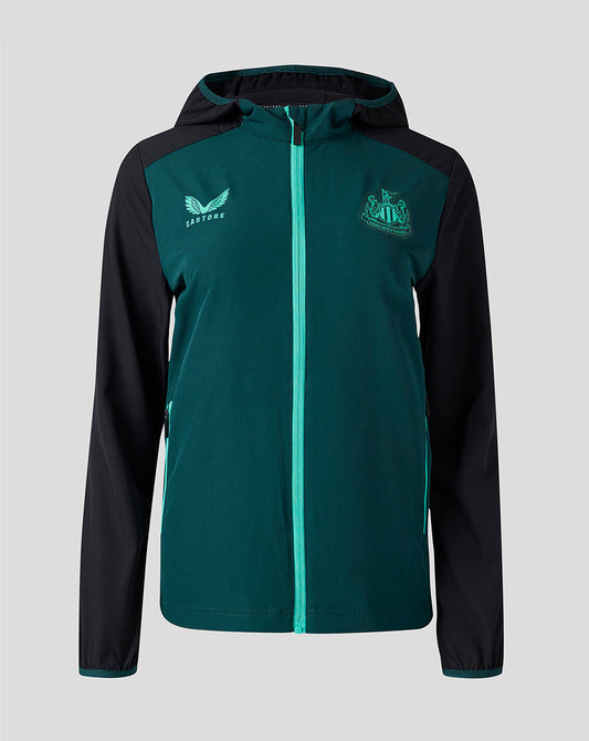 Newcastle United Women's 23/24 Players Travel Jacket - Green