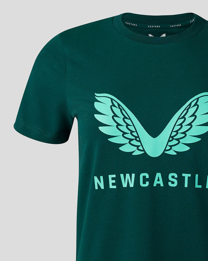 Newcastle United Women's 23/24 Players Travel T-Shirt - Green