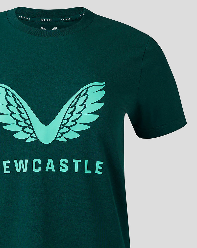Newcastle United Women's 23/24 Players Travel T-Shirt - Green
