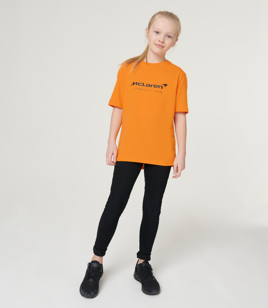 Papaya Juniors Mclaren Team Core Essentials T-Shirt