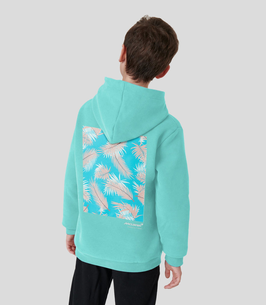 Aqua Junior McLaren Miami Palm Hoody – Castore