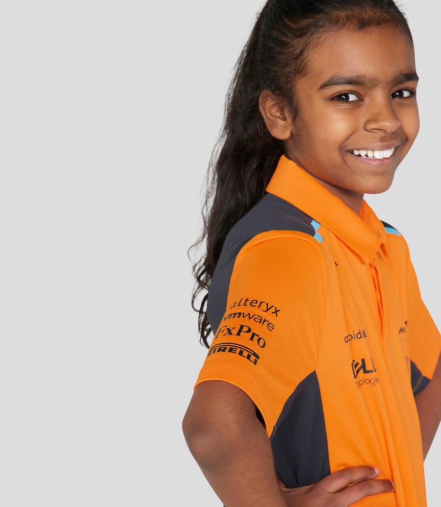 Junior McLaren Polo Shirt Piastri - Autumn Glory