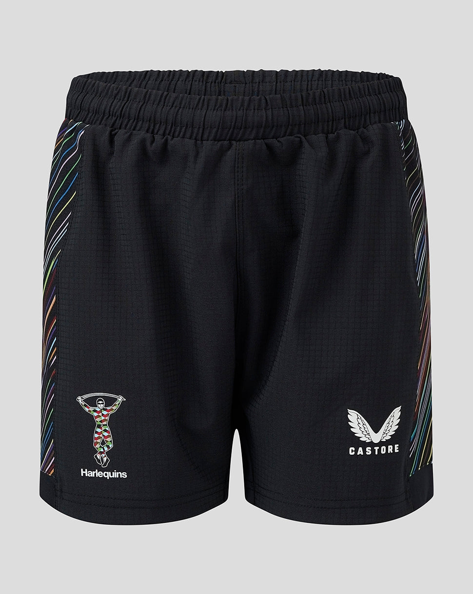 Youth 23/24 Replica Pride Shorts - Black
