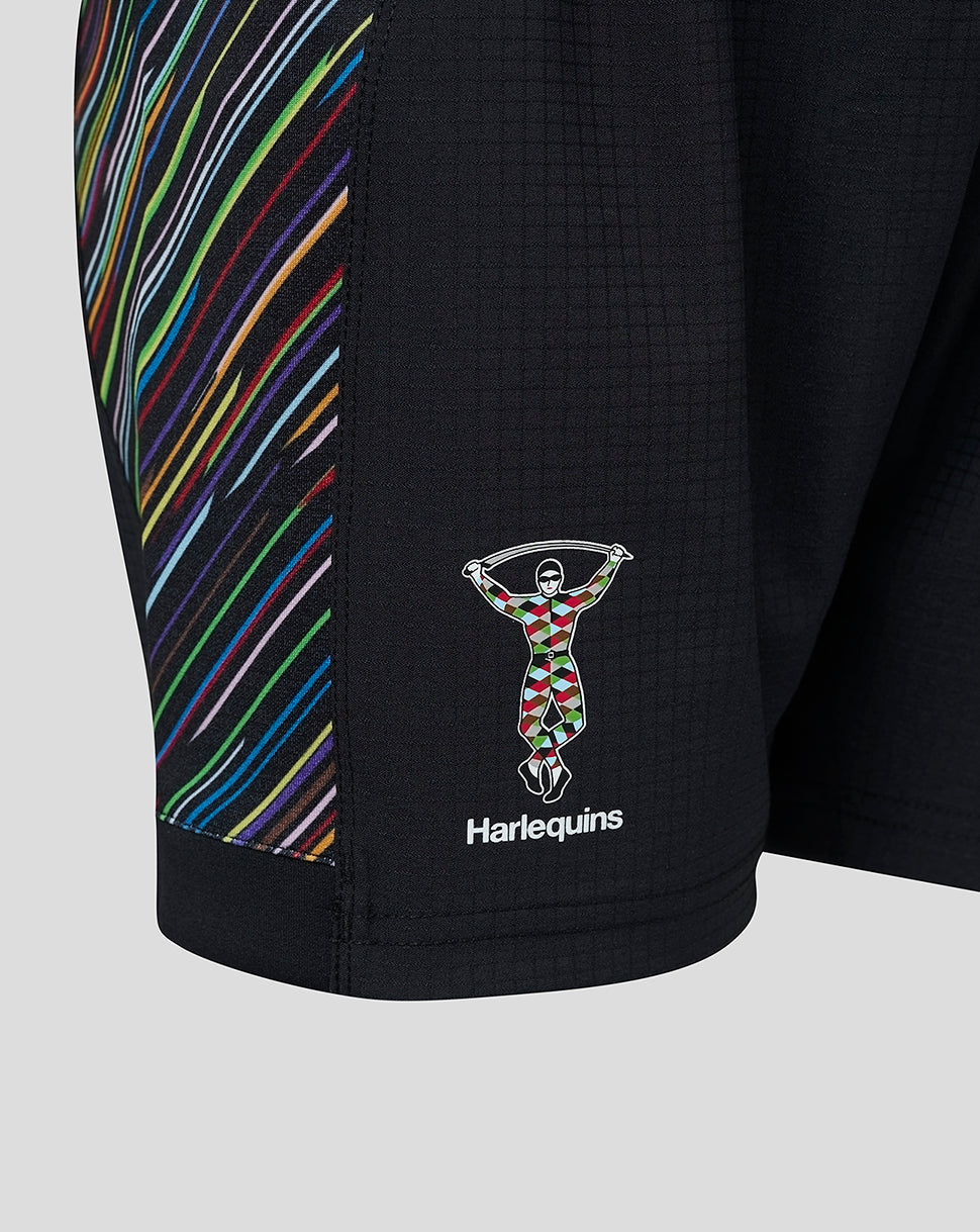 Youth 23/24 Replica Pride Shorts - Black