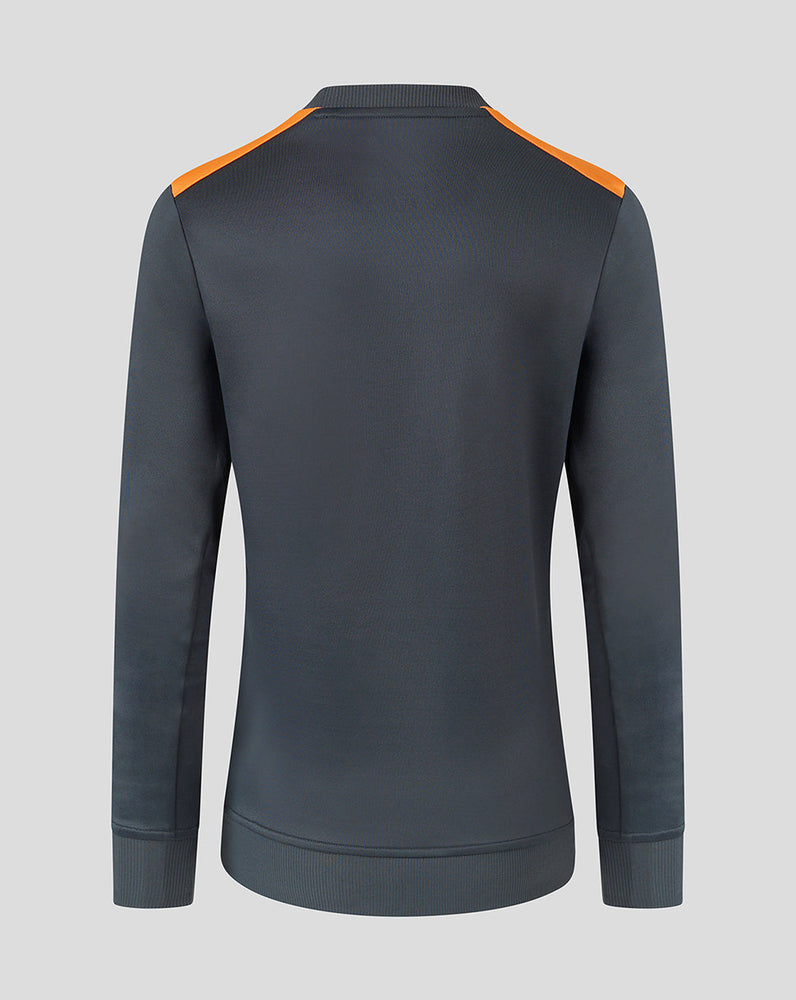 Rangers Junior 23/24 Training Sweatshirt - Grey/Orange