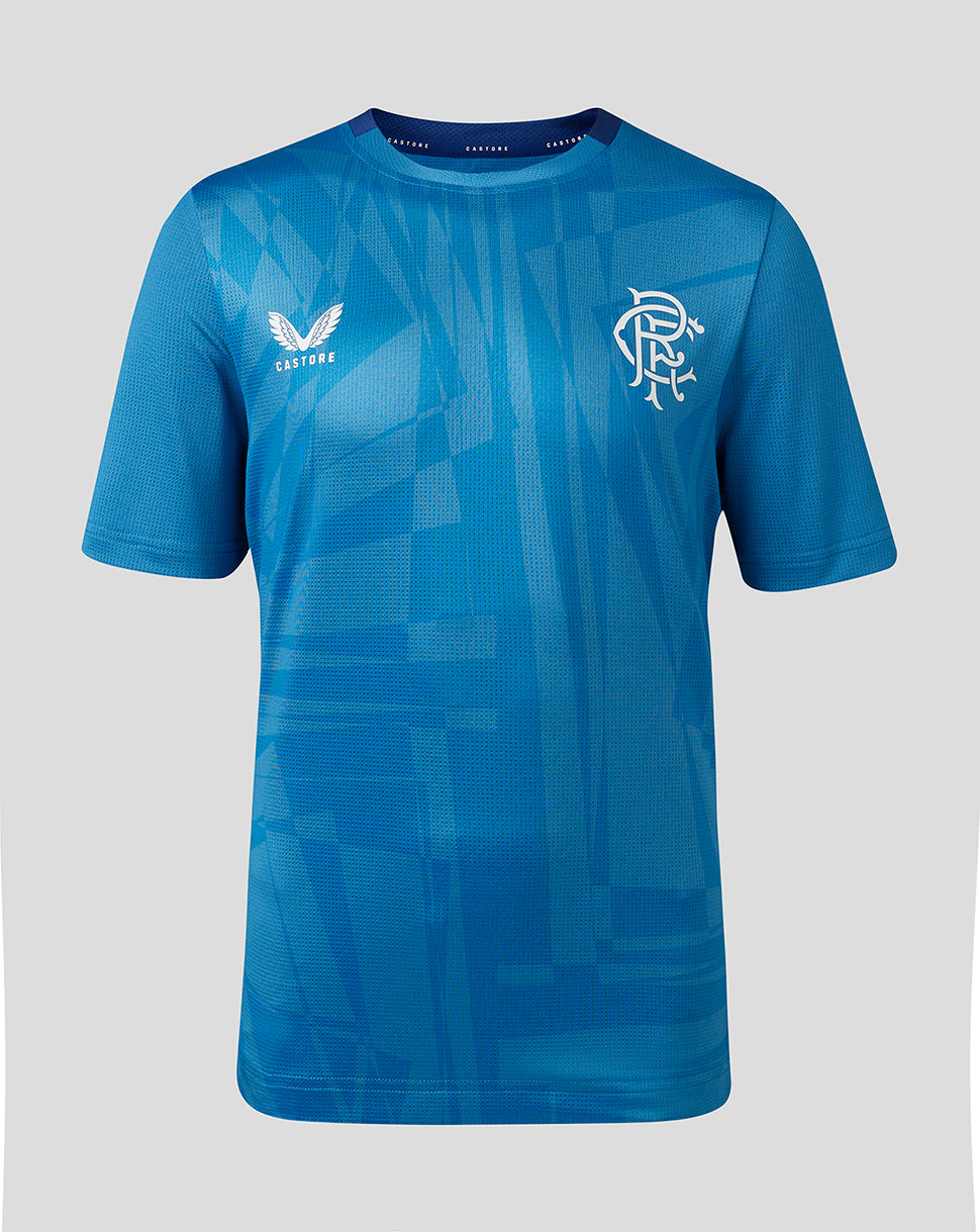 Rangers Junior 23/24 Training T-Shirt - Blue/Navy