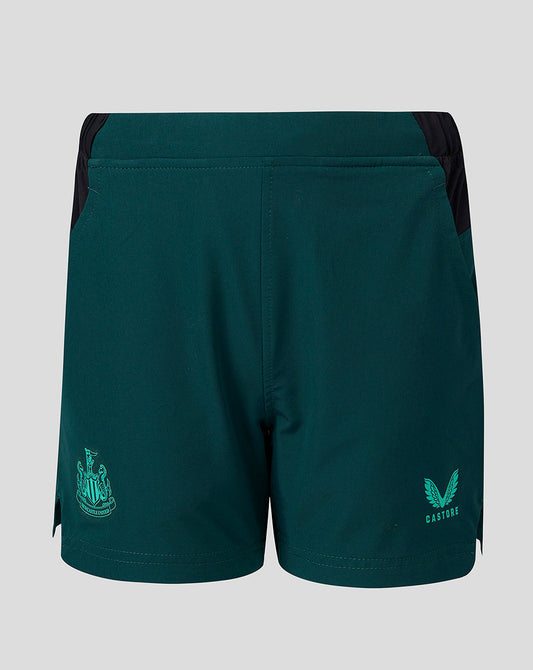 Newcastle United Junior 23/24 Players Travel Shorts - Green