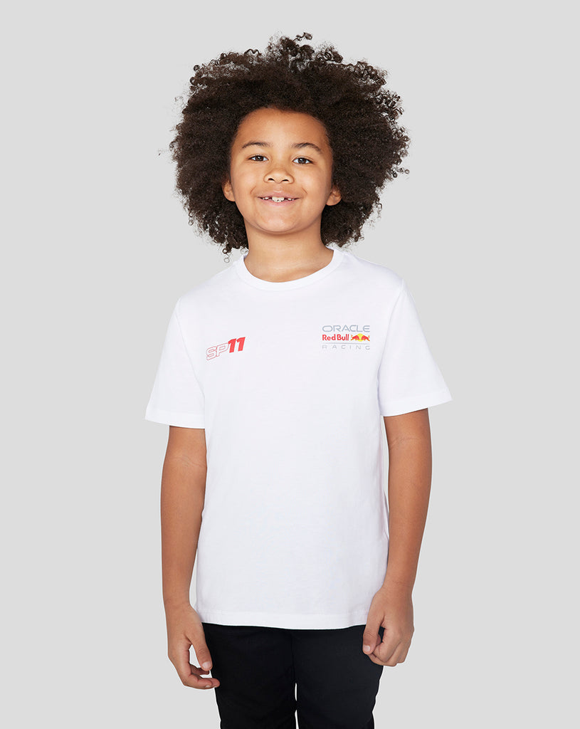 ORACLE RED BULL RACING JUNIOR DRIVER SERGIO "CHECO" PEREZ T-Shirt - WHITE
