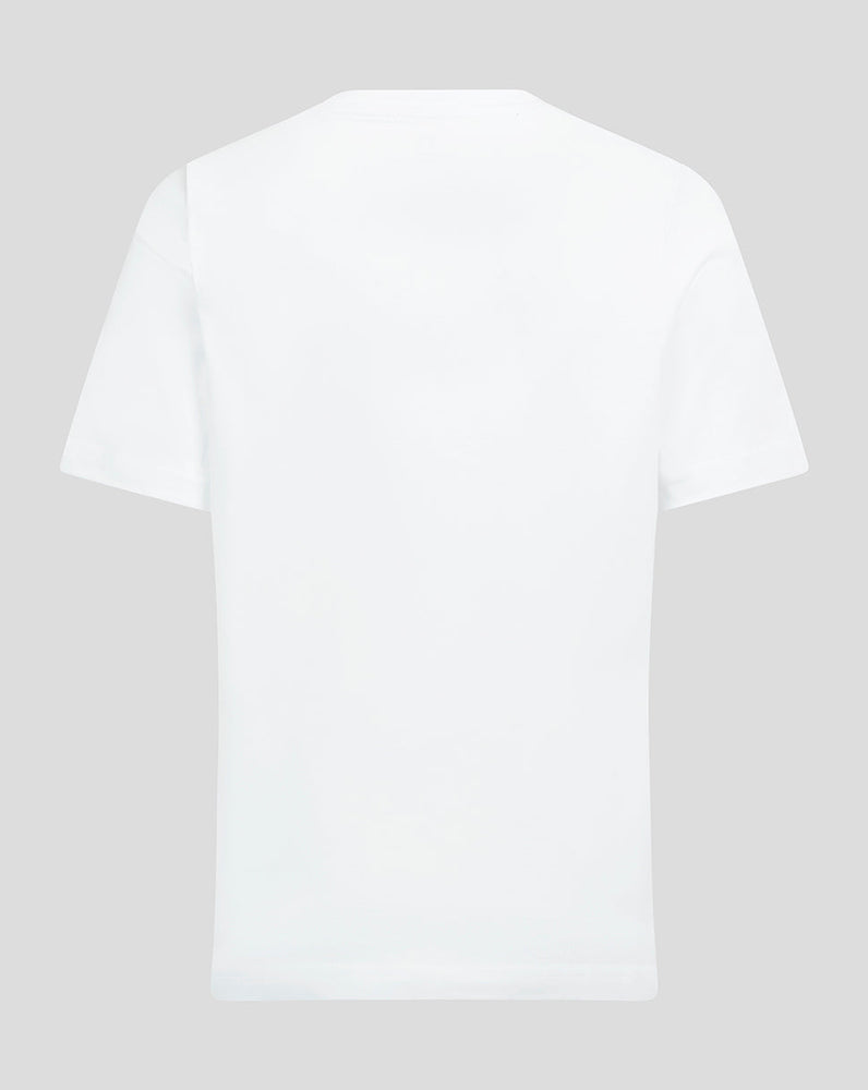 England Cricket Junior Core T Shirt - White