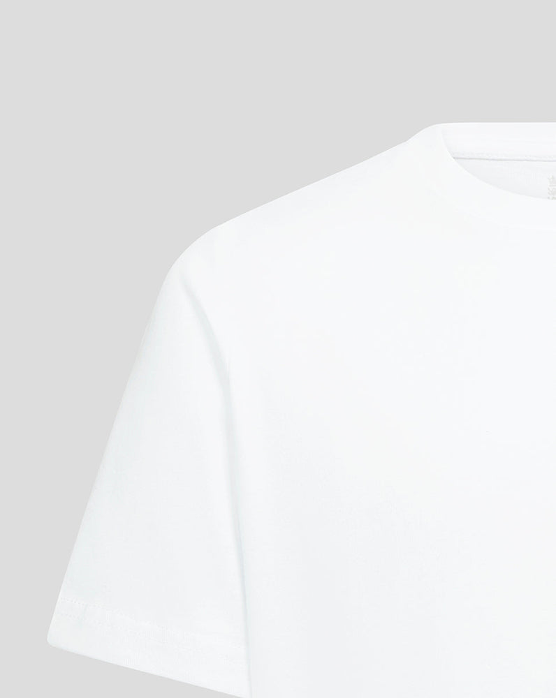 England Cricket Men's Core T Shirt - White