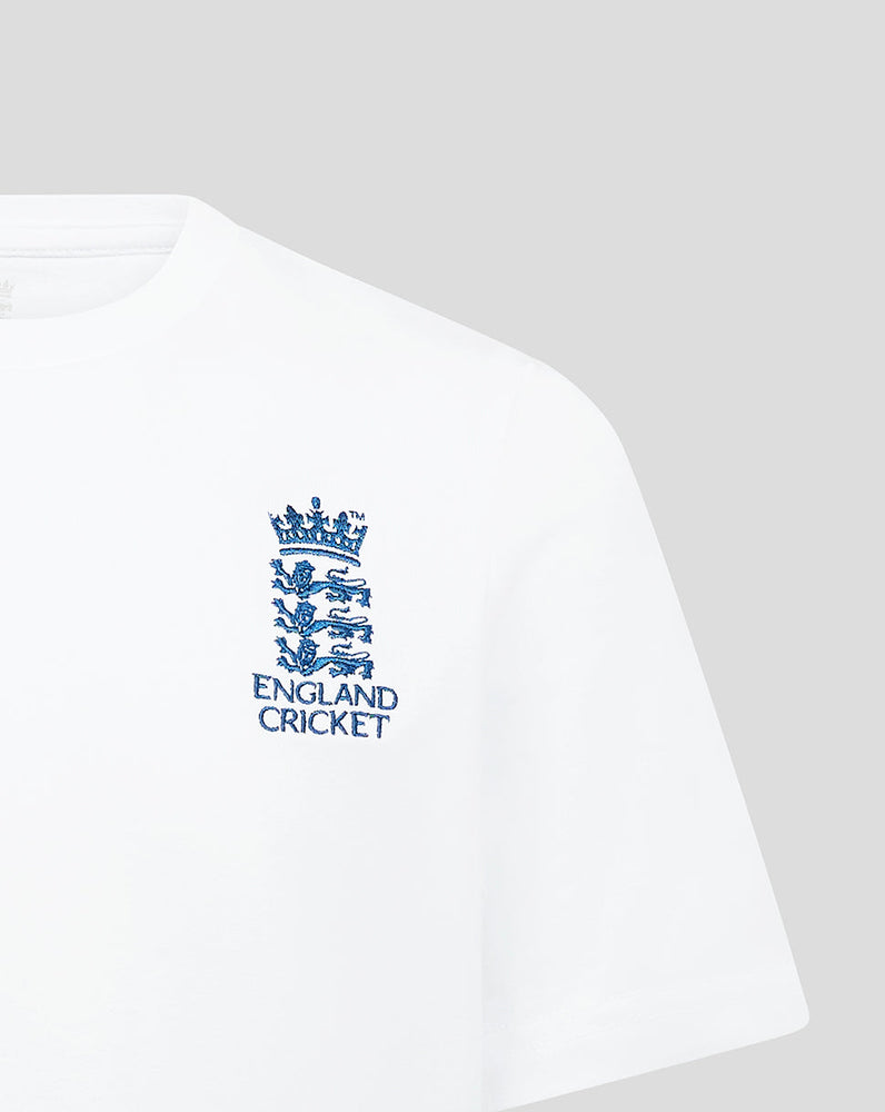 England Cricket Men's Core T Shirt - White